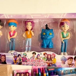 KPOP Demon Hunters / Saja Boys Action Figure Set - Multicolor